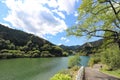 Lake Midori in Aichi, Japan.