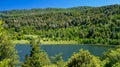 Landscape of lake Rosales