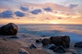 landscape of lake Tanganyika Royalty Free Stock Photo