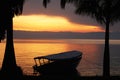 landscape of lake Tanganyika Royalty Free Stock Photo