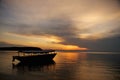 landscape of lake Tanganyika Royalty Free Stock Photo