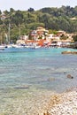 Landscape of Lakka village Paxos Greece