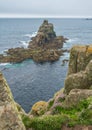 Landscape of Lands End in Cornwall Royalty Free Stock Photo