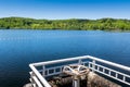 Leisure center of Lac Des Montagnes close to Mazamet city in France