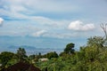 landscape of the Lembang area, West Bandung Regency Royalty Free Stock Photo