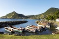 Landscape of Les Anses d Arlet, Petite Anse in Martinique