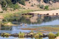 Landscape of Letaba River Kruger Park Royalty Free Stock Photo