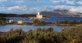 Landscape Lighthouse of olbia bay , Sardinia, Italy Royalty Free Stock Photo