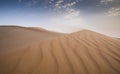 Sandstorm in a desert