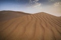 Sandstorm in a desert