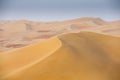 Sandstorm in a desert