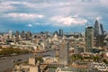 Landscape of London Panoramic View