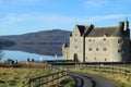 Landscape at Lough Gill, County Leitrim, Ireland featuring Parke\'s Castle Royalty Free Stock Photo