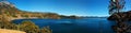 Landscape of lugu lake Royalty Free Stock Photo