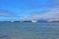 Landscape Majanicho beach in Fuerteventura Canary islands Spain Royalty Free Stock Photo