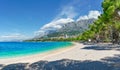 Landscape with Makarska Beach, Croatia