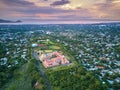 Landscape of Managua city Royalty Free Stock Photo