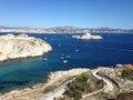 Landscape from Marseille frioul