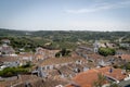 Landscape of medieval town of Ãâbidos in Portugal Royalty Free Stock Photo