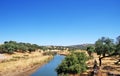 Landscape of mediterranean field, Extremadura