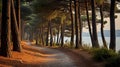 landscape mediterranean pine forests