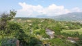 Landscape of Melgar in Tolima department. Sumapaz River Valley near the mouth of the Magdalena River. Colombia