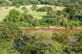 Landscape of Melgar in Tolima department. Sumapaz River Valley near the mouth of the Magdalena River. Colombia Royalty Free Stock Photo