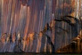 Mineral Stained Cliff Pictured Rocks National Lakeshore Royalty Free Stock Photo