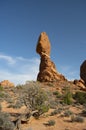 Enchanted Rock Arches National Park Moab Utah Royalty Free Stock Photo