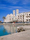 Landscape of Molfetta Seaport. Apulia.