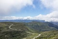 Landscape at Morro da Igreja at the Sao Joaquim national park in Brazil