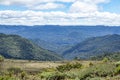 Landscape at Morro da Igreja at the Sao Joaquim national park in Brazil