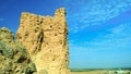 Landscape with the Mosque on the place of the prophet Abraham birth and Ziggurat Birs Nimrud, Iraq