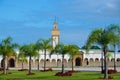 Landscape of mosque at Royal Palace in Rabat, Morocco Royalty Free Stock Photo