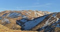 Landscape in Mount Lebanon in winter. Faraya Royalty Free Stock Photo