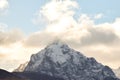 Landscape of Mount Olivia, Ushuaia, Argentina Royalty Free Stock Photo