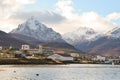 Landscape of Mount Olivia, Ushuaia, Argentina Royalty Free Stock Photo