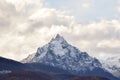 Landscape of Mount Olivia, Ushuaia, Argentina Royalty Free Stock Photo