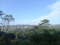 Landscape mountain in Bogor West Java Indonesia