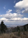 Landscape from mountain peak Falaza.