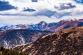 Landscape of mountain on Qinghai Plateau,China.