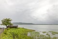 Landscape of the mountain ranges of Western Ghats at state of Maharashtra near wakanda dam in India. Royalty Free Stock Photo