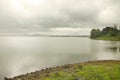 Landscape of the mountain ranges of Western Ghats at state of Maharashtra near wakanda dam in India. Royalty Free Stock Photo