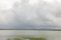 Landscape of the mountain ranges of Western Ghats at state of Maharashtra near wakanda dam in India. Royalty Free Stock Photo