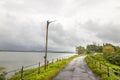 Landscape of the mountain ranges of Western Ghats at state of Maharashtra near wakanda dam in India. Royalty Free Stock Photo