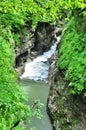 Landscape mountain river with big rocks on the shore Royalty Free Stock Photo