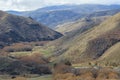landscape and mountain view of alpine mountain in waitaki district south island new zealand