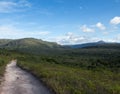 Landscape and mountains in the Chapada Diamantina National Park, Brazil.