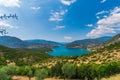 Landscape at the Mountains in greece Royalty Free Stock Photo