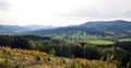 Landscape mountains Jeseniky, Czech Republic, Europe